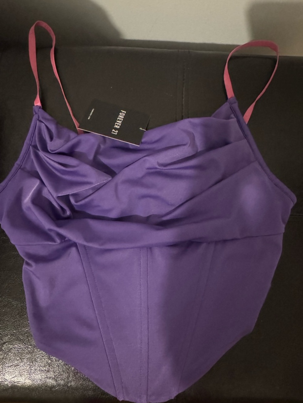 2 for 10$ Forever 21 Purple Corset Tank